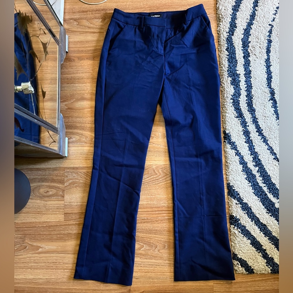 Blue dress pants